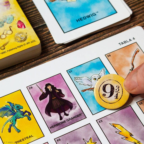 Harry Potter Loteria Game - Bingo Style with Custom Artwork Inspired by Mexican Culture...