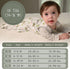 Sleep Sack, 100% Organic Cotton Baby Sleep Sack, 0.5 TOG Sleep Sack Lightweight, 2-Way Zipper Toddler Sleep Sack Soft, 12-18 Months Newborn Sleep ...