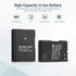 EN-EL14 EN EL14A Battery 2-Pack 1500mAh Li-ion Batteries Compatible with Nikon D3100 D3200 D3300 D3400 D3500 D5100 D5200 D5300 D5500 D5600 DF Cool...