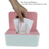 Diaper Wipes Dispenser, Tissue Storage Box Case, Wet Wipe Dispenser Holder with Lid for Home, Office, Cars (Pink)...