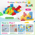 48 Pcs Tetra Tower Game, Stack Attack Family Board for 2 Players Family Games, Building Blocks Stacking Balance Games Toys for Kids, Adults, Frien...