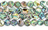16mm Natural Abalone Shell Flat Coin Beads Strand 16 Inch Jewelry Making Beads...