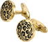 Engraved Lucky Clouds Pattern Cufflinks for Men Chinese Feng Shui Auspicious Totem Round Silver Golden Men's Cufflinks Jewelry for Wedding Party B...