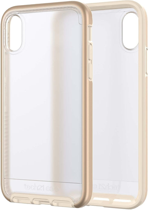 Tech21 Evo Elite Phone Case for Apple iPhone X - Gold...