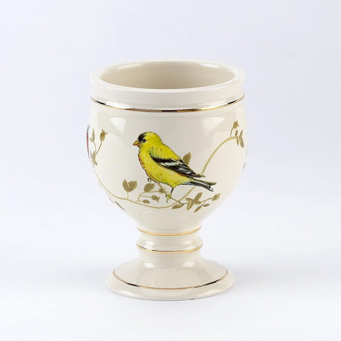 Avanti Linens - Tumbler, Durable Countertop Organizer, Nature Inspired Bathroom Accessories (Gilded Birds Collection)...