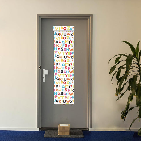 2 Pcs Classroom Door Window Cover Curtains Blackout Lockdown Shades for Glass Doors Window Covering Darkening Blackout Drapes for Nursery Teacher ...