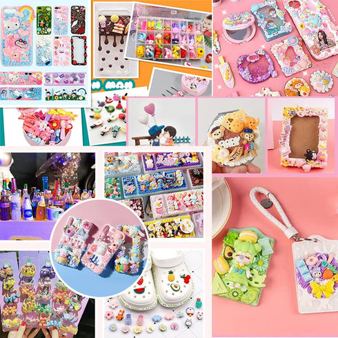 50ml Simulation Imitation Cream Adhesive Gel DIY Fake Whipped Cake Cream Glue for Handmade Phone Case Mirror Jewelry Accessories Decoration with N...