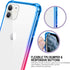 Salawat for iPhone 11 Case, Clear iPhone 11 Case Cute Gradient Anti Scratch Slim Phone Case Cover Reinforced TPU Bumper Shockproof Protective Case...