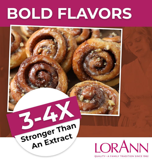 LorAnn Oils Super Strength Flavoring - Used For Candy Making, Flavoring Extracts, Baking, Hard Candy, and Flavor Oils - Bold, Natural Flavors 4X S...