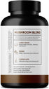 Organic Lions Mane Capsules - Lions Mane Supplement with Reishi, and Cordyceps - Immune Health & Cognitive Supplement - Mushrooms & Lion's Mane Mu...