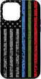 iPhone 12 mini Police Military and Fire Thin Blue Green Red Line Flag Case...