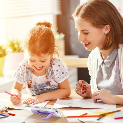 Phone Loop Finger Holder, 5 Pcs Phone Grip Holder, Finger Cell Phone Grip, Silicone Phone Finger Strap, Telescopic Mobile Phone Holder for All Sma...