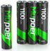 4 Count Ni-MH AAA Batteries, Rechargeable 1100mAh High Capacity Batteries, 1.2V Low Self Discharge Triple A Batteries...