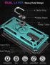 LUMARKE for Galaxy S9+ Plus Case,Pass 16ft. Drop Tested with Magnetic Ring Kickstand Compatible with Car Mount Holder,Military Grade Protective Ph...