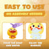 Duck Bubble Bath Toy with Musical Ducklings | Toddler & Kids Bubble Machine | Fun Bathtub Toys with Swimming Duck Toys | Safe & Joyful Toddler Bat...