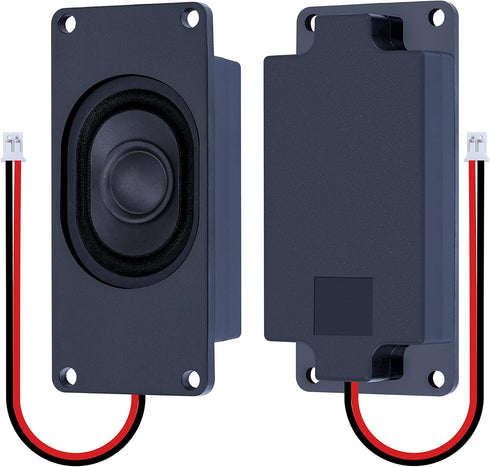 Miniature Loudspeaker 5 Watt 8 Ohm Passive Enclosed Audio/Woofer Speaker Compatible with Arduino Board. JST-PH 2.0 mm 2-Pin Interface, for a Varie...