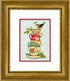 Dimensions 70-65171 Gold Collection Stacked Tea Cups Advanced Counted Cross Stitch Kit, 18 Count White Aida, 7" x 5"...