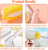4PCS Bottle Brush + 4 PCS Nipple Brush Sponge Baby Bottle Brushes Milk Bottle Nipple Cleaner Set Cup Scrubber Brush Detachable Portable Water Bott...