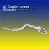 6 Inch Double-Curved Machine Embroidery Scissors from ThreadNanny...