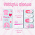 Pink Nurse Gift Sticky Notes Set - 550 Sheets Cute Medical Essentials Self-Stick Notes Page Memo Pads for Nursing Student Women Girls Friends Hosp...