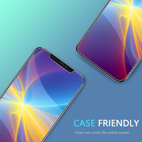 (2 Pack Privacy Screen Protector for iPhone 12 Pro Max, Anti Spy Tempered Glass Screen Protector, Touch Sensitive, Bubble-Free, Case Friendly, wit...