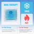 ICEWRAPS 3"x3" Small Gel Ice Packs for Injuries Reusable | Hot Cold Packs for Nose, Face, or Fingers | Mini Tiny Ice Packs for Lunch Box | Include...