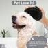 3PCS Dog Bath Brush | Dog Shampoo Brush | Dog Scrubber for Bath | Dog Bath Brush Scrubber | Dog Shower/Washing Brush with Adjustable Ring Handle f...