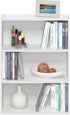 Furinno Pasir 3-Tier Open Shelf Bookcase, Plain White...