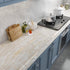 CRE8TIVE Glossy Beige Marble Contact Paper for Countertops Waterproof Marble Peel and Stick Wallpaper Removable Self Adhesive Faux Marble Vinyl Wa...