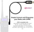 MIRKIT Baofeng Programming Cable for Two Way ham Portable radios: UV-5R, 5RA, 5R Plus, 5RE, UV-82, BF-F8HP, UV3R Plus, BF-888S, 5R EX, 5RX3, GA-2S...