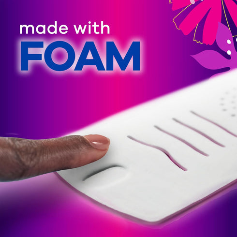 Always Radiant Feminine Pads for Women, Flexfoam Pads with Wings, Size 4, Overnight Absorbency, Lightly Scented, 60 Count (3 Packs of 20)...