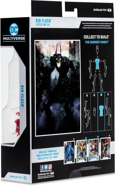 McFarlane Toys - DC Build-A 7IN Figures WV9 - Speed Metal - Kid Flash...