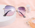 FEISEDY Womens Cute Sunglasses Oversized Butterfly X Shape Design Cateye Lady Sunglasses B2738...