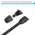 MECCANIXITY Drip Irrigation End Cap Barbed Fitting 8mm/11mm Tubing for Garden Drip Tape Tubing Sprinkler System Black Pack of 12...