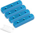 GASHER 2PCS Aluminum 3 Way 6 Port Pneumatic Manifold Air Distribution Block Splitter 1/4" Output Port 1/4" Supply Port...