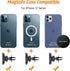 WixGear Magnetic Phone Car Mount, Universal Air Vent Magnetic Phone Car Mount Phone Holder, Compatible with iPhone 12 and with All Cell Phones, iP...