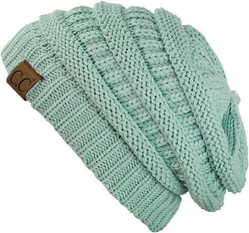 C.C Trendy Warm Chunky Soft Stretch Cable Knit Beanie...