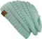 C.C Trendy Warm Chunky Soft Stretch Cable Knit Beanie...