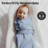 Soarwg Kids Baby Swaddle, Organic Baby Swaddles 0-3 Months, Swaddle Blanket, Swaddle Sack, Adjustable Newborn Infant Swaddle for Boy, Standard 100...