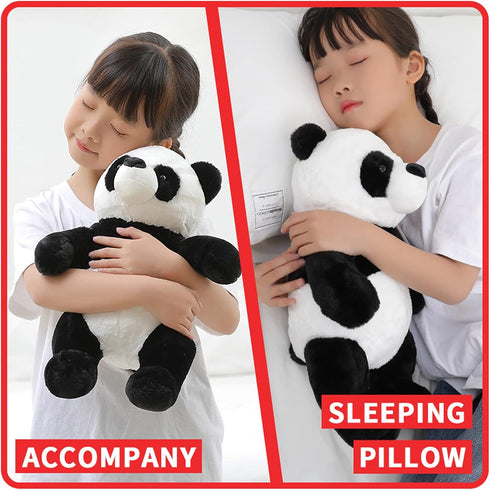 16" Panda Bear Stuffed Animal Plush Toy Cute Soft Body Doll Panda Pillow Kawaii Giant Panda, Gift for Kids Boy Girl Birthday Valentines Christmas...