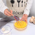 8/10/12 Inch Stainless Steel Egg Blender Balloon Whisk, Manual Whisk Blender, Kitchen Baking Utensils, Cream Butter Whisk (Color : Rainbow 10 Inch...