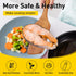 Teak Wooden Spatula for Cooking Wok Spatula Kitchen Turner for Mixing, Scraping, Baking Spatula Best Non Stick Wood Cooking Utensil Angled Flat Sp...