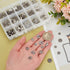 PH PandaHall 300Pcs Bead Caps, 15 Styles Flower Bead Cap Spacers Alloy Bead Cap Bails End Charm Caps Spacer Beads for Earring Bracelets Necklace J...
