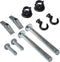 Swivel Hook Hangers, Multi-functional for Hanging, Screws and Anchors Included, 2 Sets Per Pack,Black...