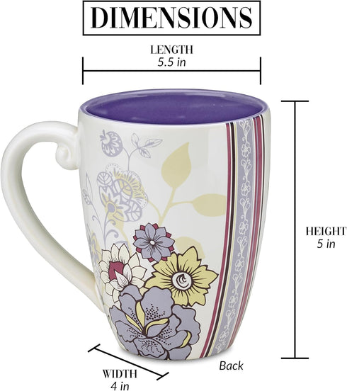 Pavilion Mark My Words Grandmother Ceramic Mug, 20-Ounce, 4-3/4-Inch...