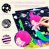 BAOXUE Scratch Art for Kids, Mermaids Black Rainbow Scratch Paper Set-Arts and Crafts & Supplies, DIY Activity & Party Games, Mermaid Toys Gifts f...