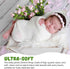 Sunmig Newborn Baby Stretch Wrap Photo Props Wrap-Baby Photography Props (Off-white)...