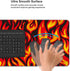 Cool Fire Novelty Mouse Pad Gaming XL Large Mousepad Desk Mat Long Extended Big Keyboard Pads Table Accessories for Gaming and Office Pc Laptop Co...