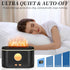 Black Flame Fire Diffuser Humidifier?7 Colors Changing Oil Diffuser?200ml Capacity Visual Water Level Line Aromatherapy Humidifier?Suitable for Li...