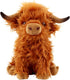 Highland Cows Stuffed Animal Scottish Highland Cows Plush Toy Cute Farm Plushie Christmas Birthday Present for Adults Boys Girls (Brown, 11 in)...